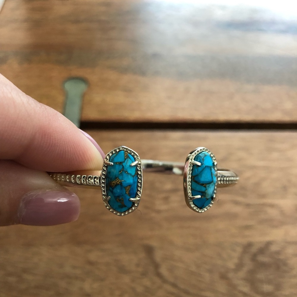 Kendra Scott Elton bracelet - turquoise magnesite